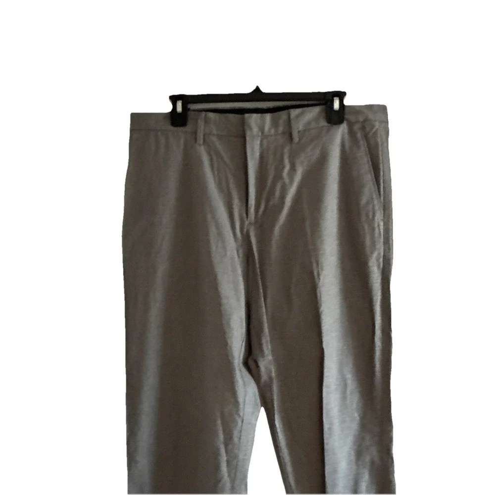 J. Crew Tapered Fit Bedford Chino‎ Pants Men Size 34x34 Gray Cotton Flat Front